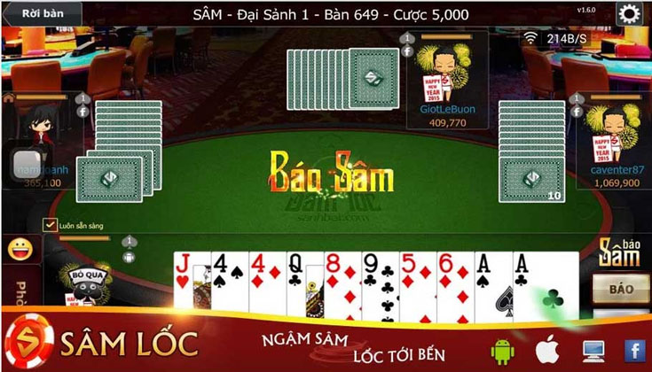 Luật chơi Bài Sâm Lốc Online cơ bản